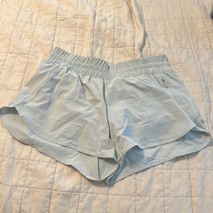 Light blue tracker shorts